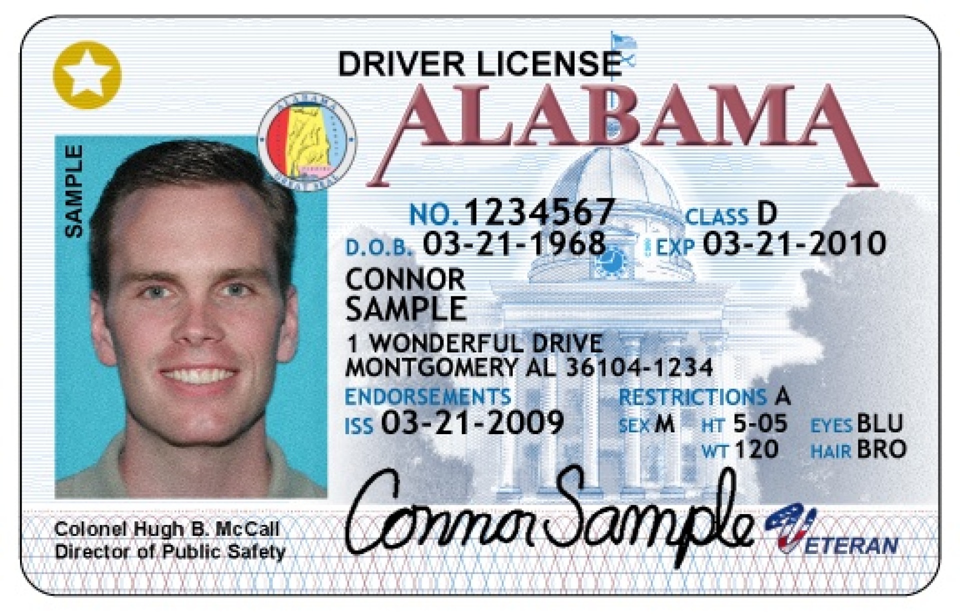 Driver's License Image